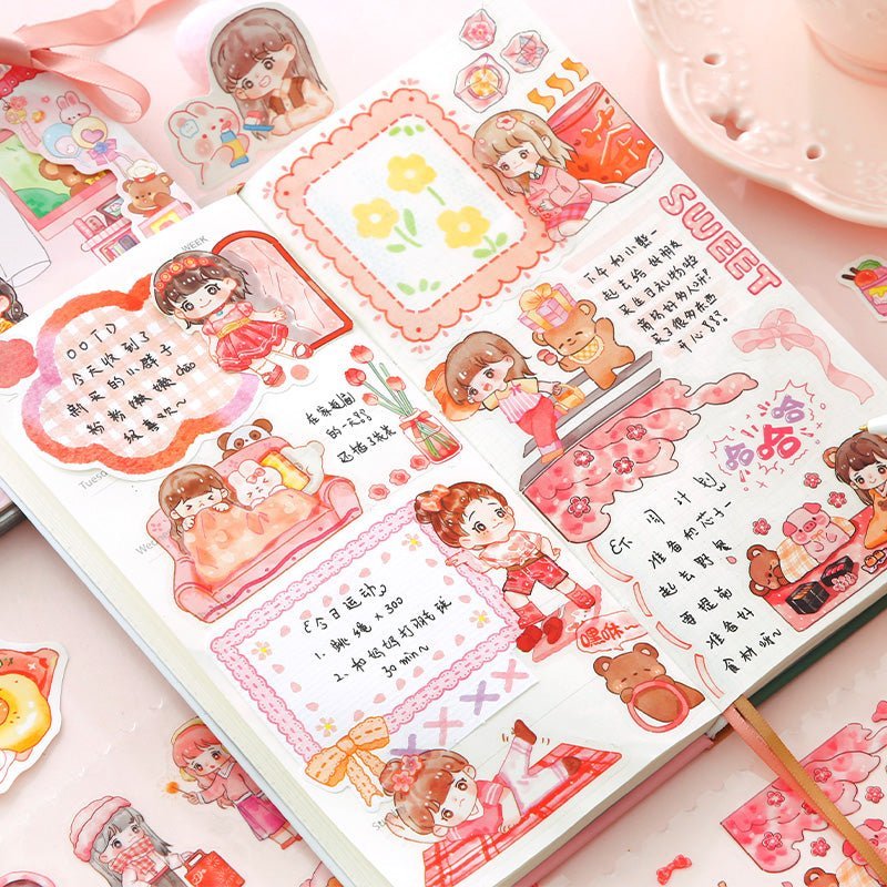 50 Page Sticker Books - The Kawaii Nest