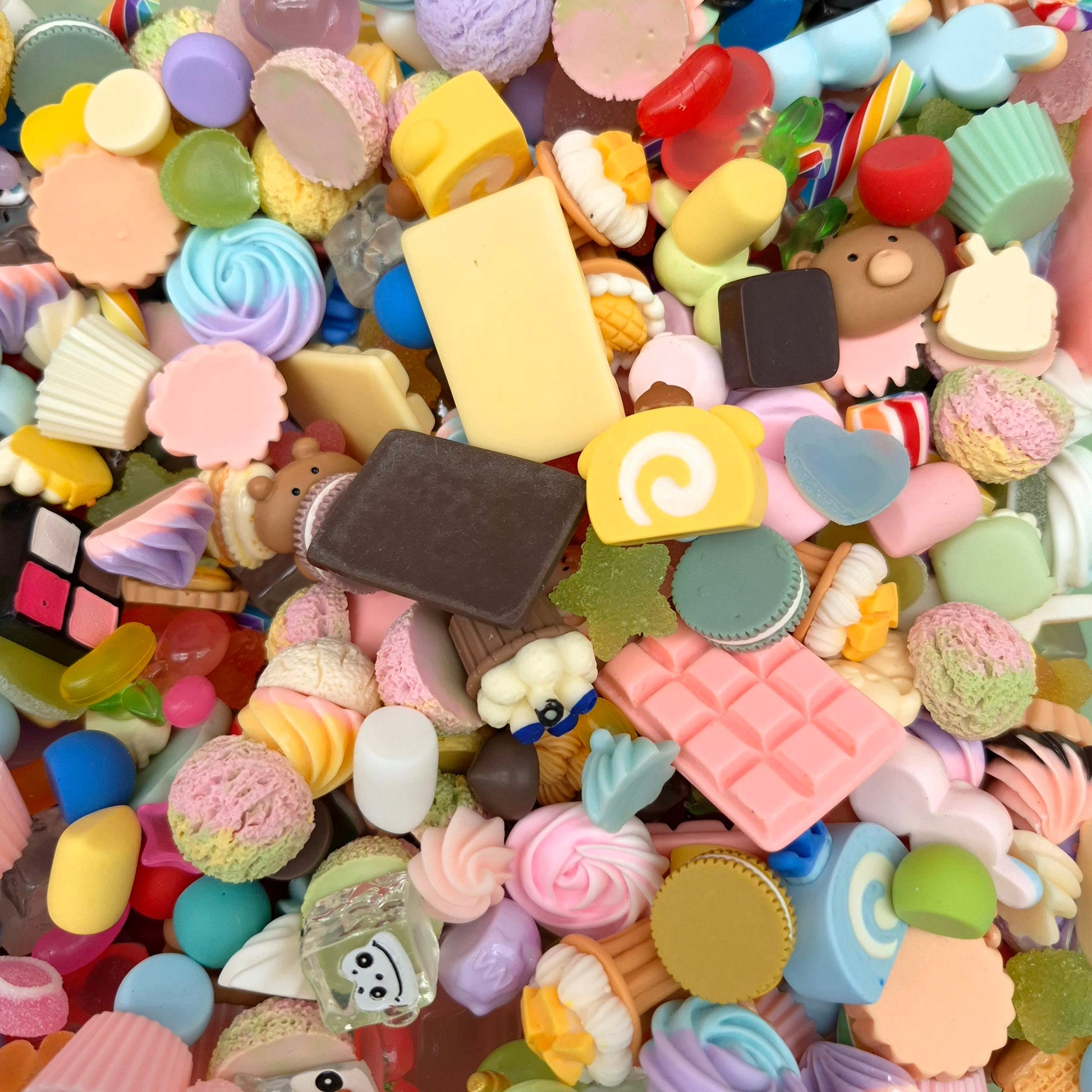 90g Mystery Pack – 50+ Resin Charms - The Kawaii Nest