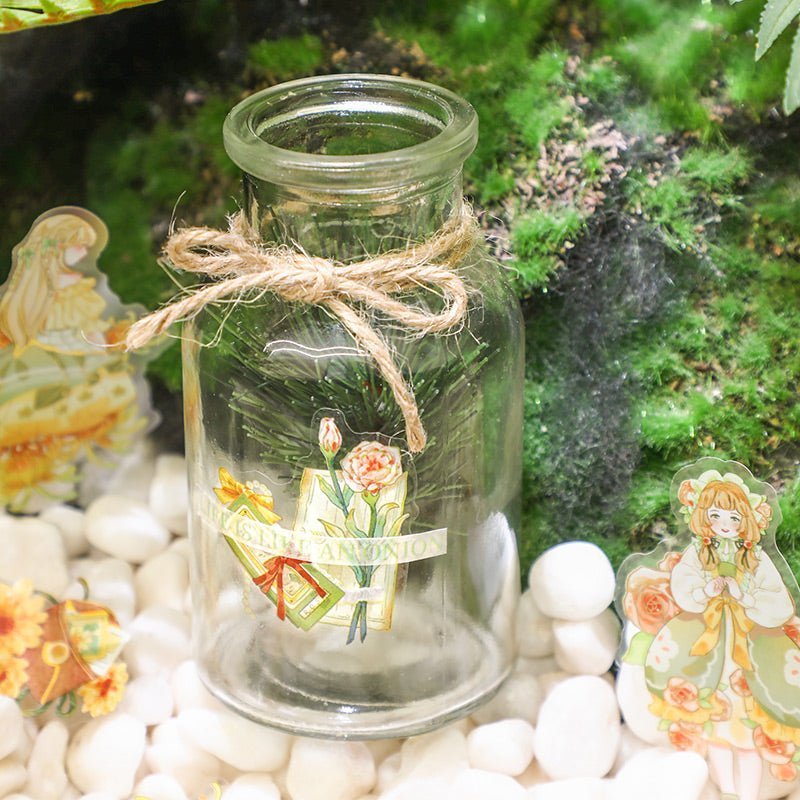 Aesthetic Holographic Lined Stickers ~ Fairy Series - The Kawaii Nest