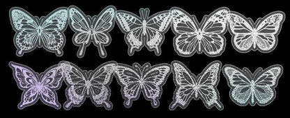Butterfly Stickers ~ 20 Piece Pack - The Kawaii Nest