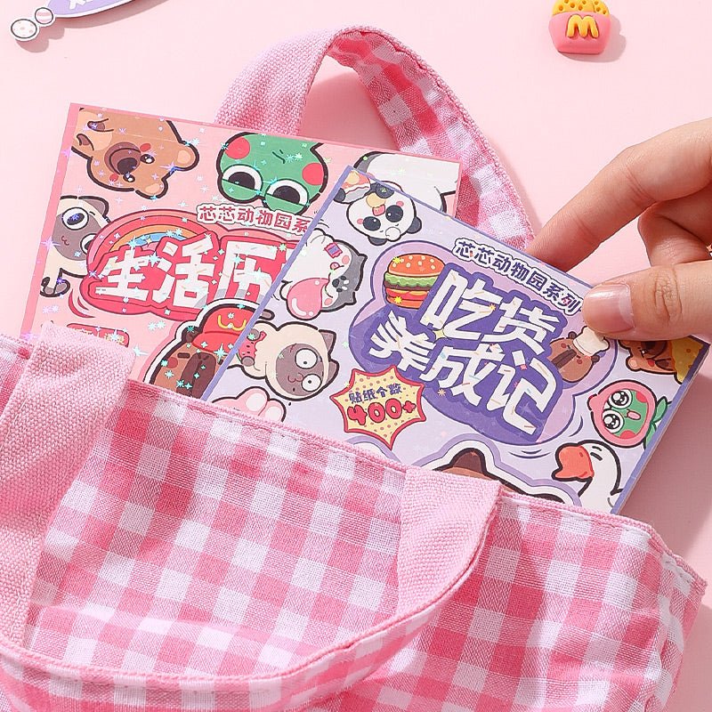 Capybara and Friends Sticker Books - The Kawaii Nest
