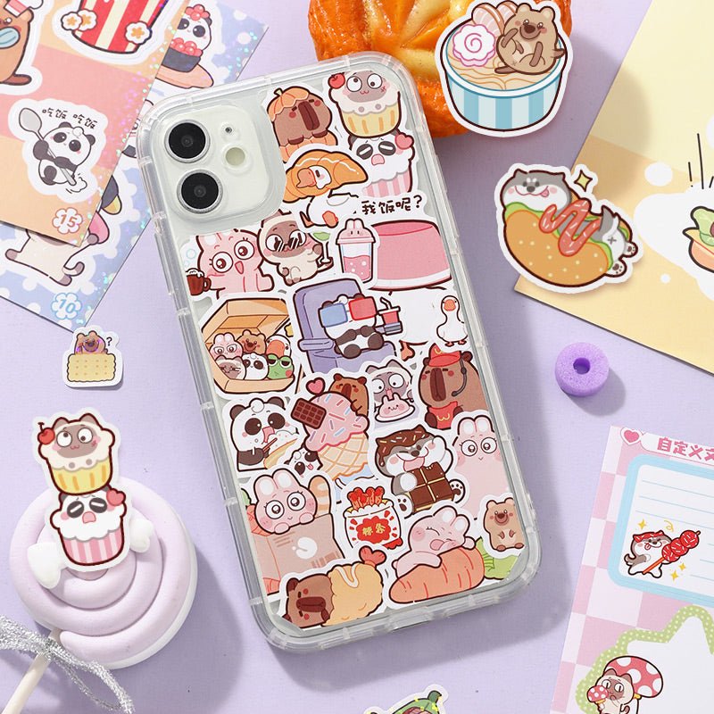 Capybara and Friends Sticker Books - The Kawaii Nest