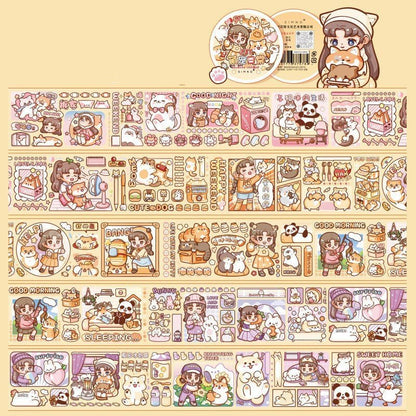 Cute P.E.T. Sticker Rolls - The Kawaii Nest