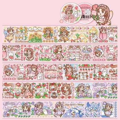 Cute P.E.T. Sticker Rolls - The Kawaii Nest