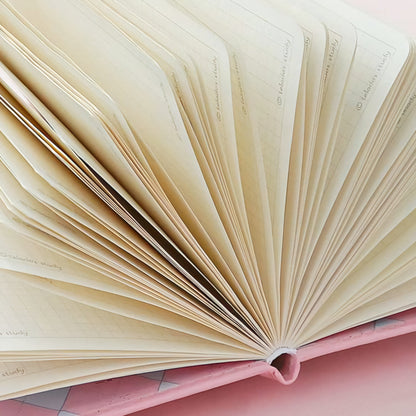 Cute Puffy Grid Journal / Notebook - The Kawaii Nest