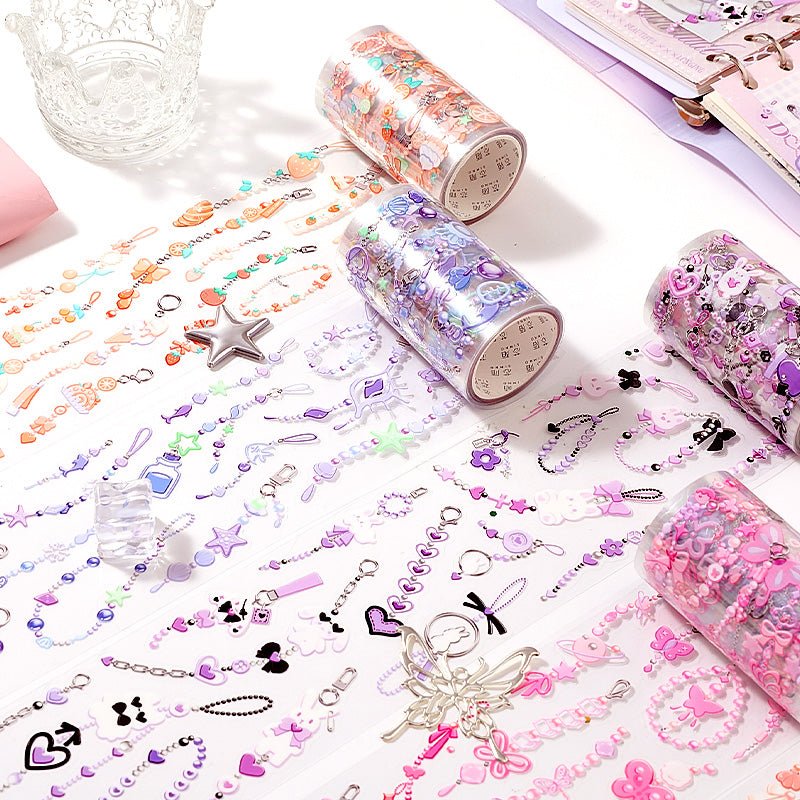 Deco Chain P.E.T. Tape Rolls - The Kawaii Nest