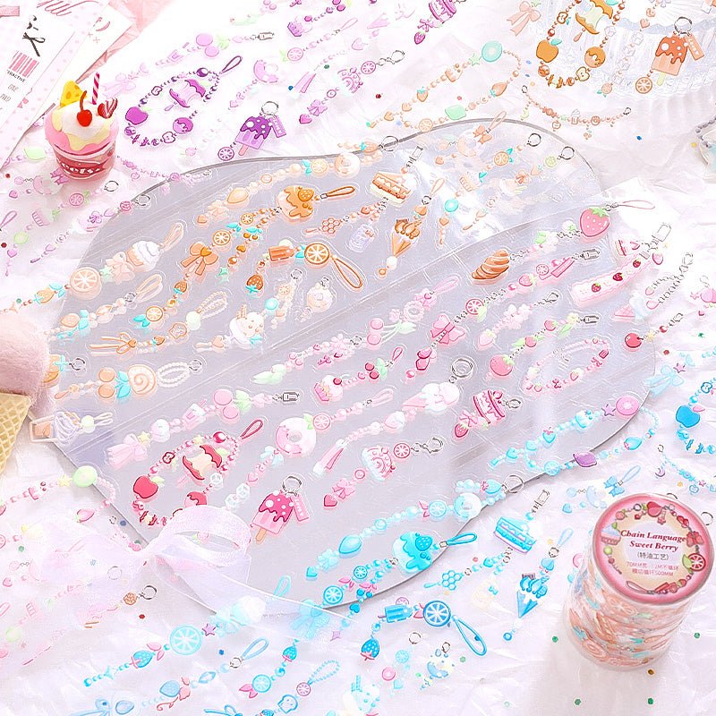 Deco Chain P.E.T. Tape Rolls - The Kawaii Nest