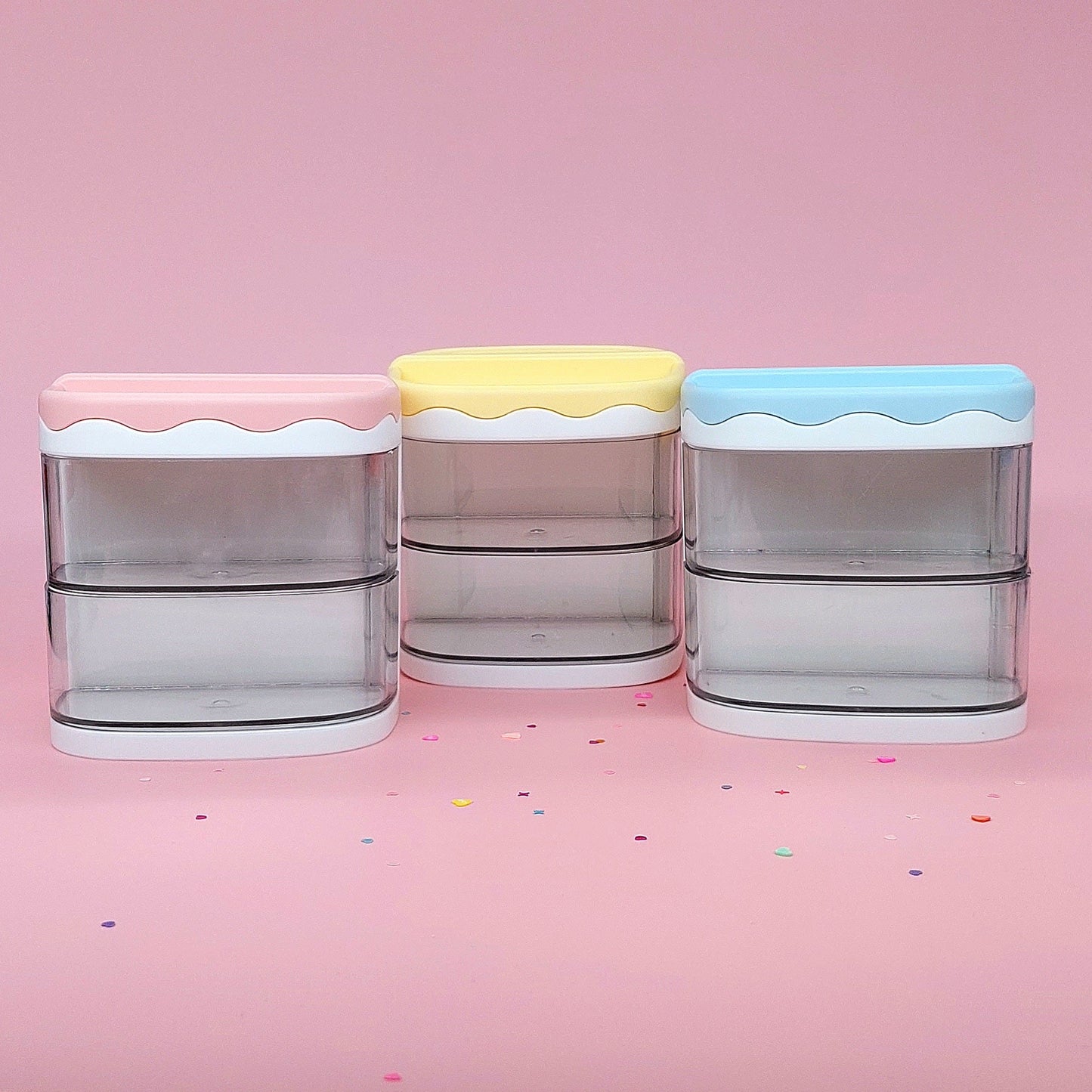 Desktop Organiser with Storage Drawers - The Kawaii Nest