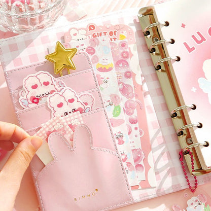 Diary Gift Set ~ Fluffy Bunny - The Kawaii Nest