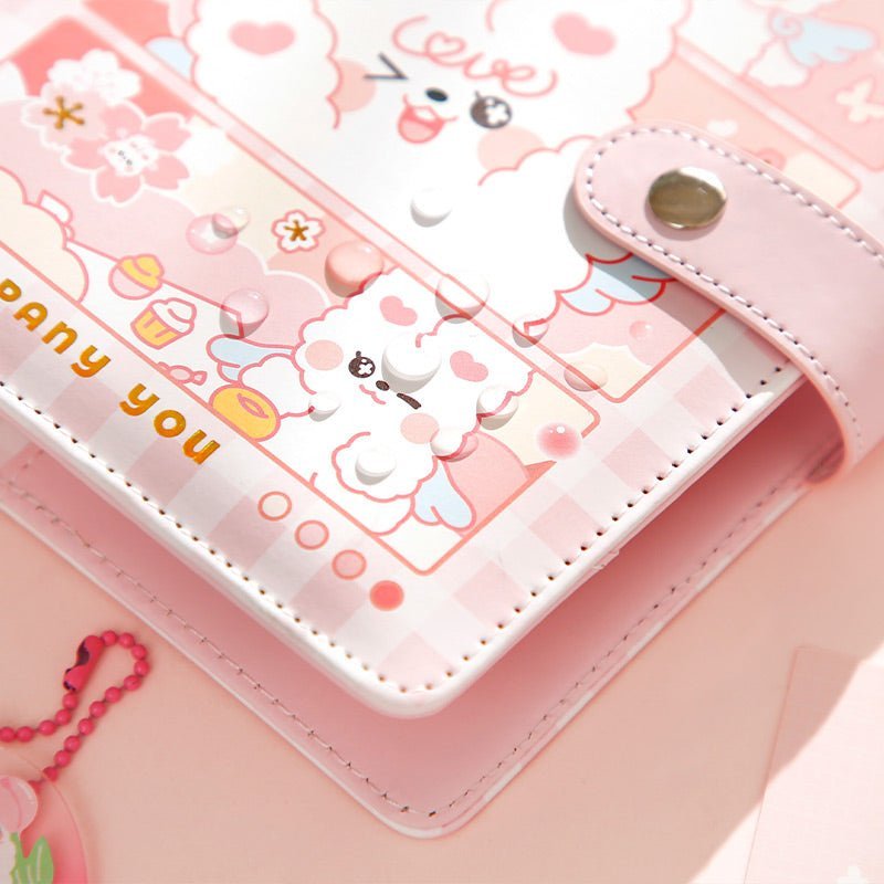Diary Gift Set ~ Fluffy Bunny - The Kawaii Nest
