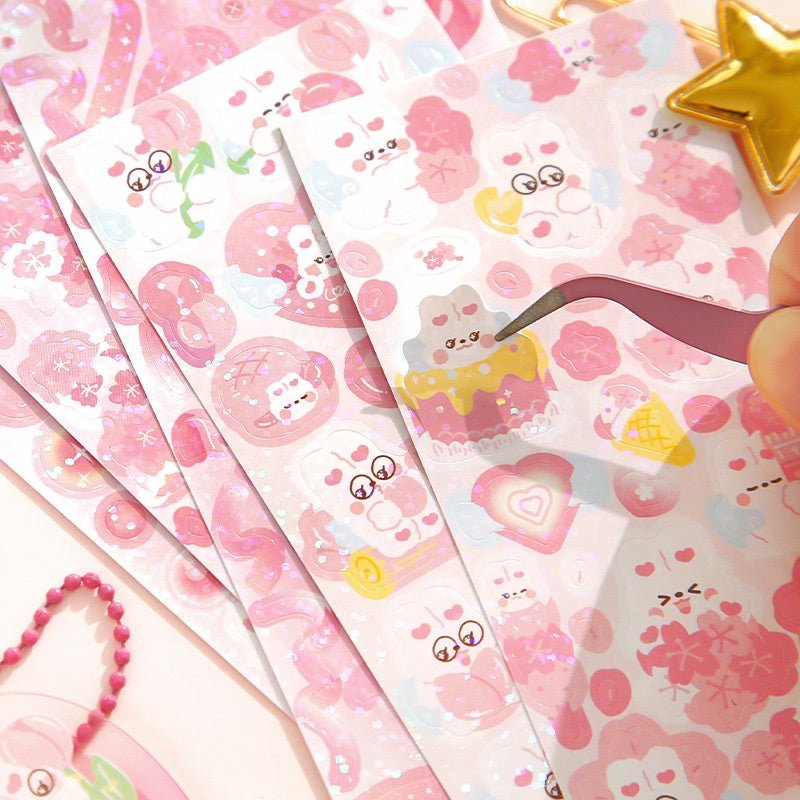 Diary Gift Set ~ Fluffy Bunny - The Kawaii Nest