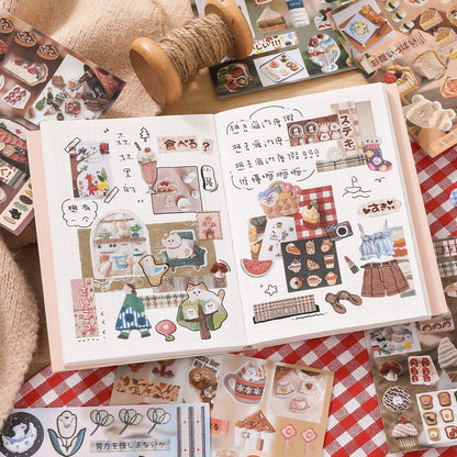 Embroidery Sticker Book - The Kawaii Neststickers