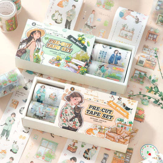 Everyday Moments Pre - Cut Journal Tape Set ~ 4 Rolls - The Kawaii Neststickers