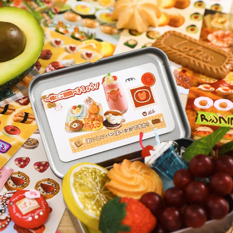 Foodie Sticker Books - The Kawaii Nest