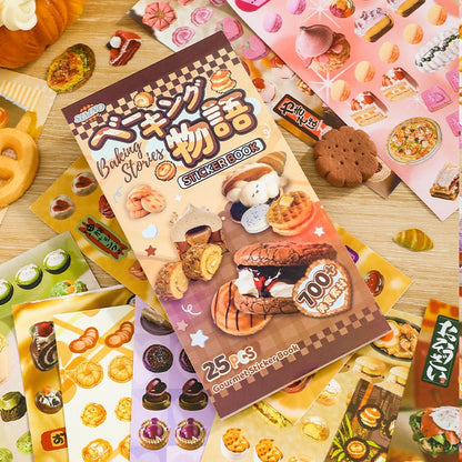Foodie Sticker Books - The Kawaii Nest