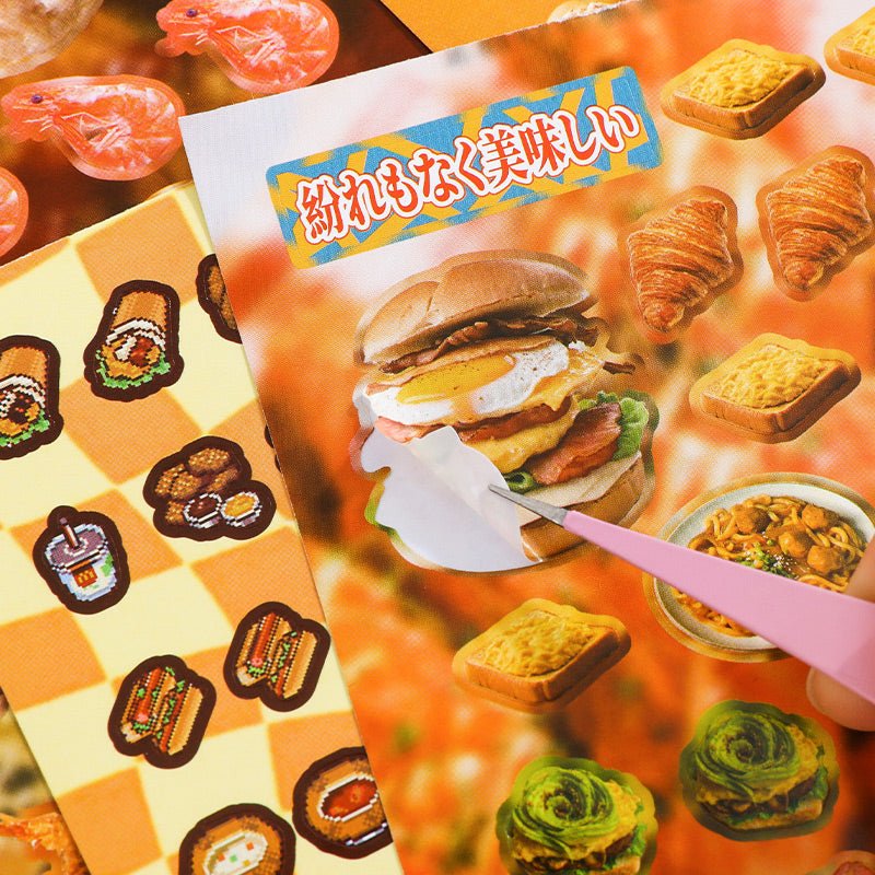 Foodie Sticker Books - The Kawaii Nest
