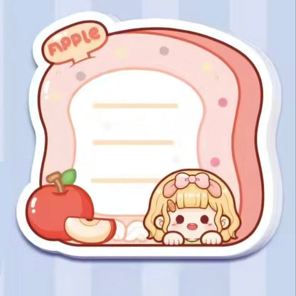 Foodie Sticky Note Papers - The Kawaii Nest