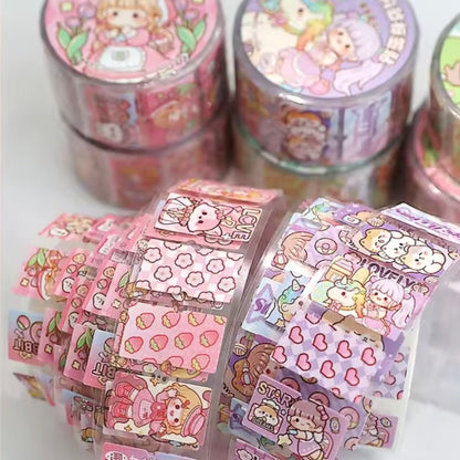 Frosted Kawaii Sticker Rolls - The Kawaii Nest
