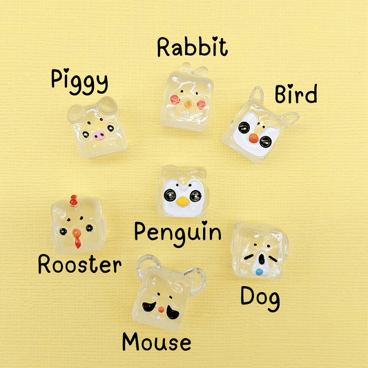 Glow - In - The - Dark Animal Ice Cubes - The Kawaii Nestcharms