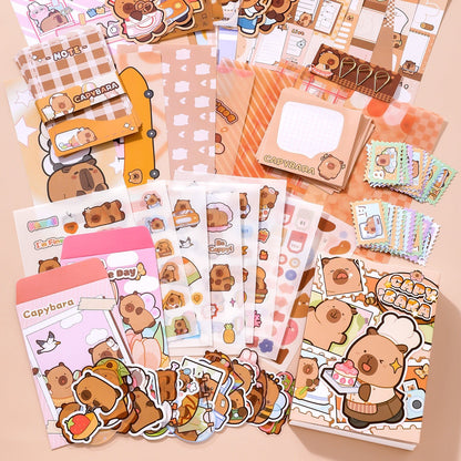 Happy Capybara Journal Set - The Kawaii Nest