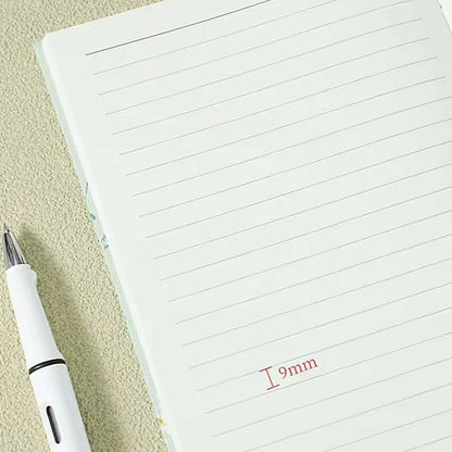 Heirloom Floral Notebook – A5, Cotton - Bound - The Kawaii Nest