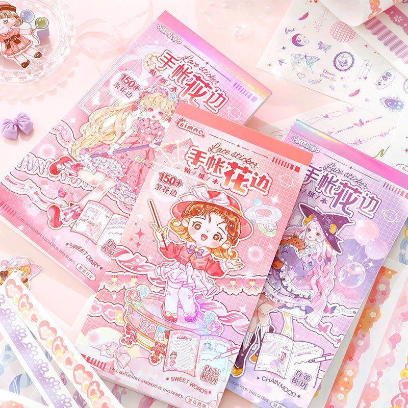 Journal Page Borders ~ Sticker Books - The Kawaii Nest