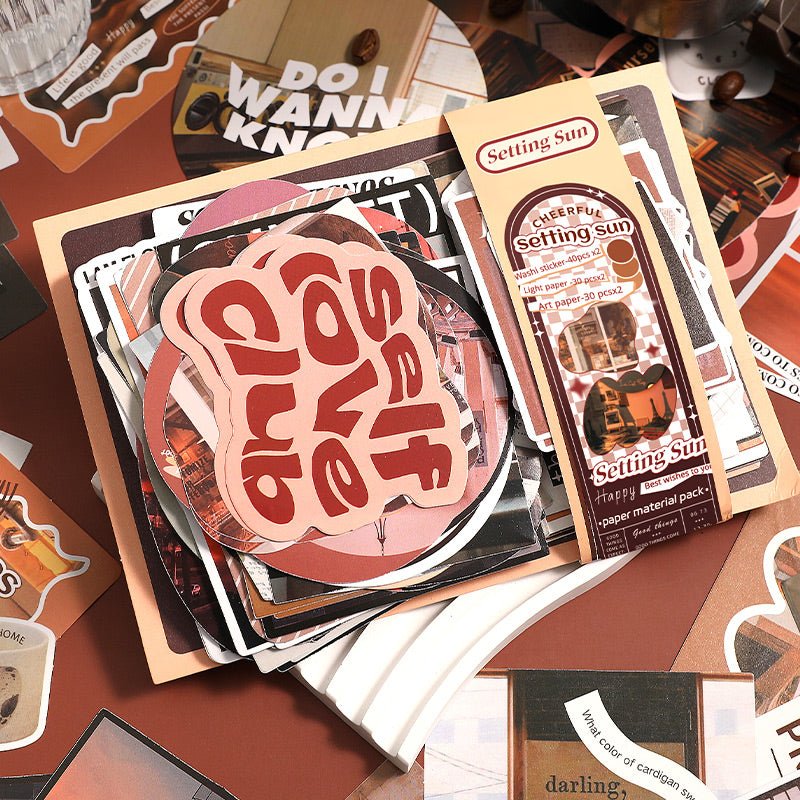 Journal Scrapbook Packs ~ 200 Pieces - The Kawaii Nest