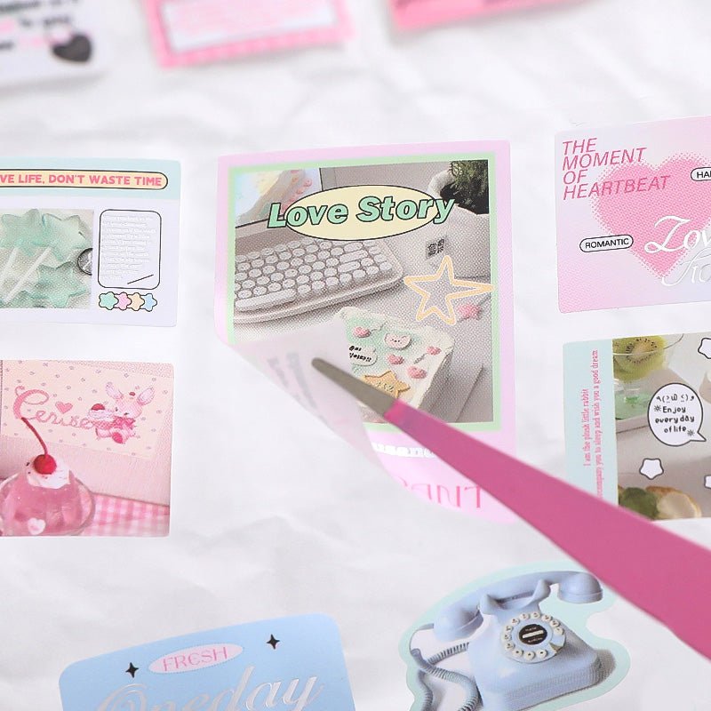 Korean - Style Deco Sticker Roll - The Kawaii Nest