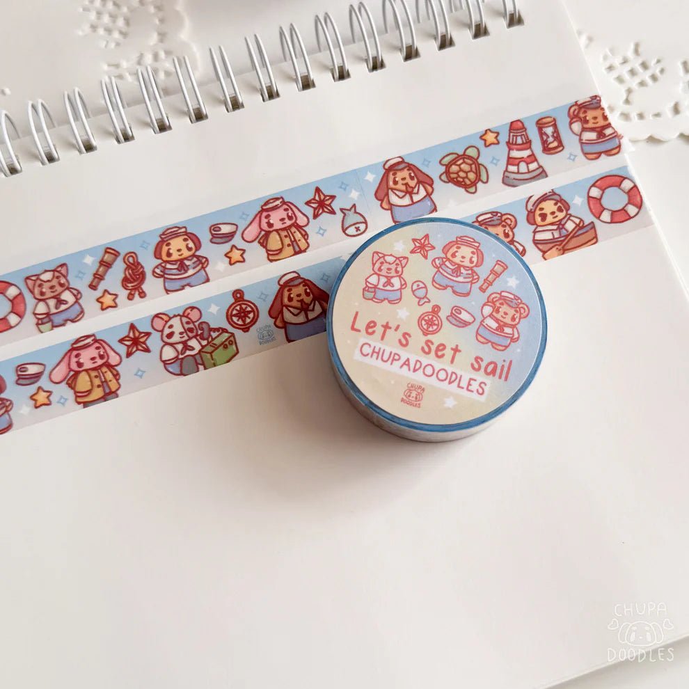 Let’s Set Sail ~ Washi Tape - The Kawaii Nest