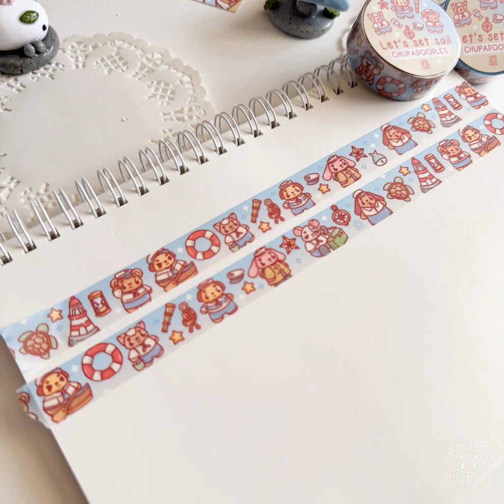 Let’s Set Sail ~ Washi Tape - The Kawaii Nest