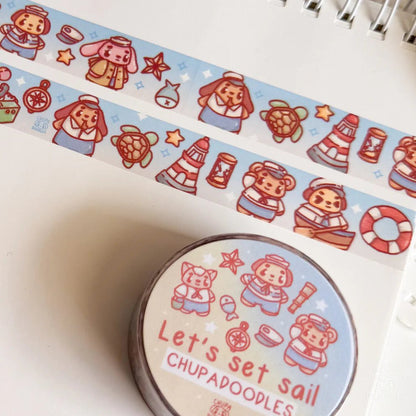 Let’s Set Sail ~ Washi Tape - The Kawaii Nest