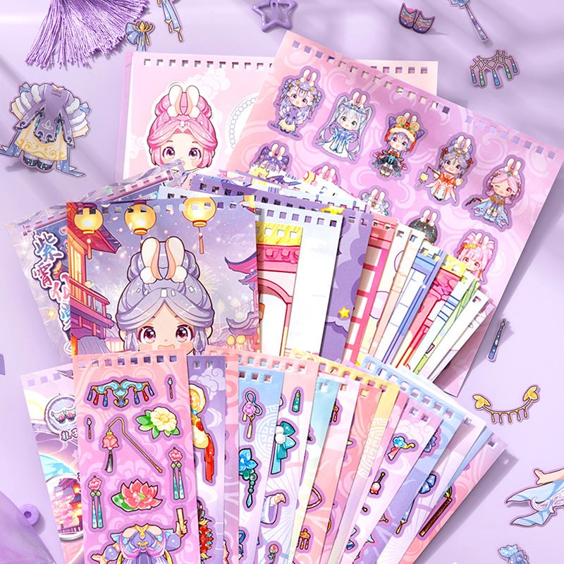 Little Princess ~ Dress - Up Dolls Flip Books - The Kawaii Nest
