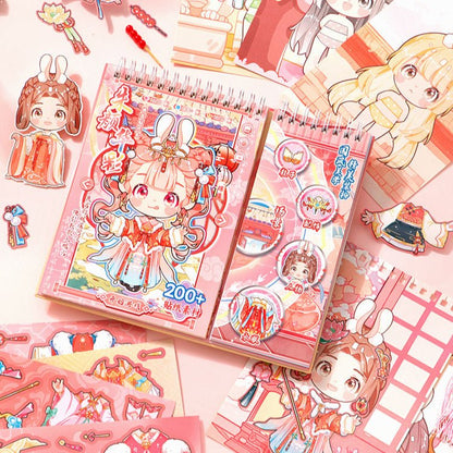 Little Princess ~ Dress - Up Dolls Flip Books - The Kawaii Nest