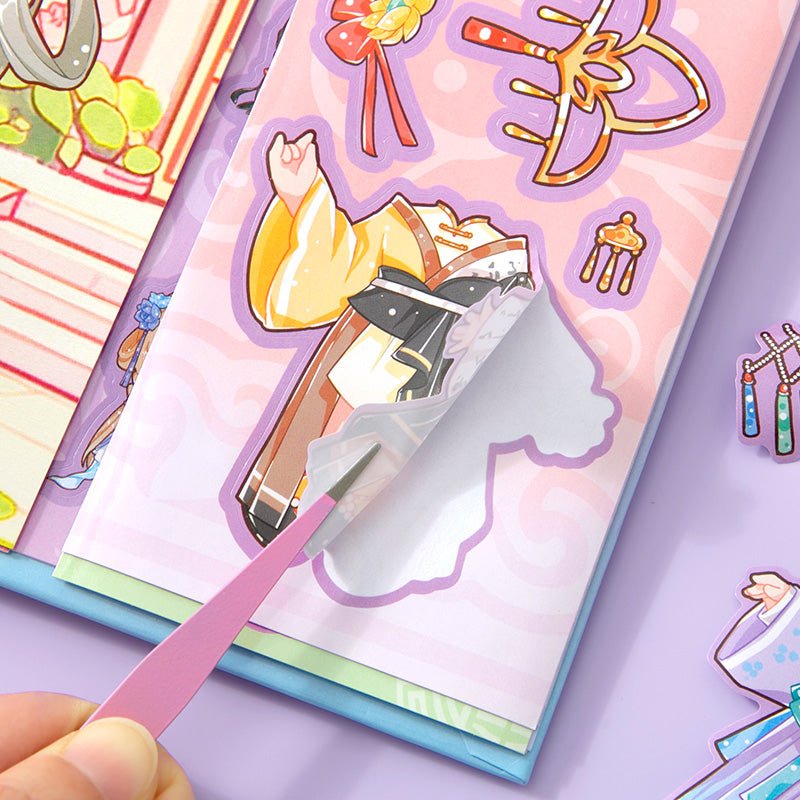 Little Princess ~ Dress - Up Dolls Flip Books - The Kawaii Nest