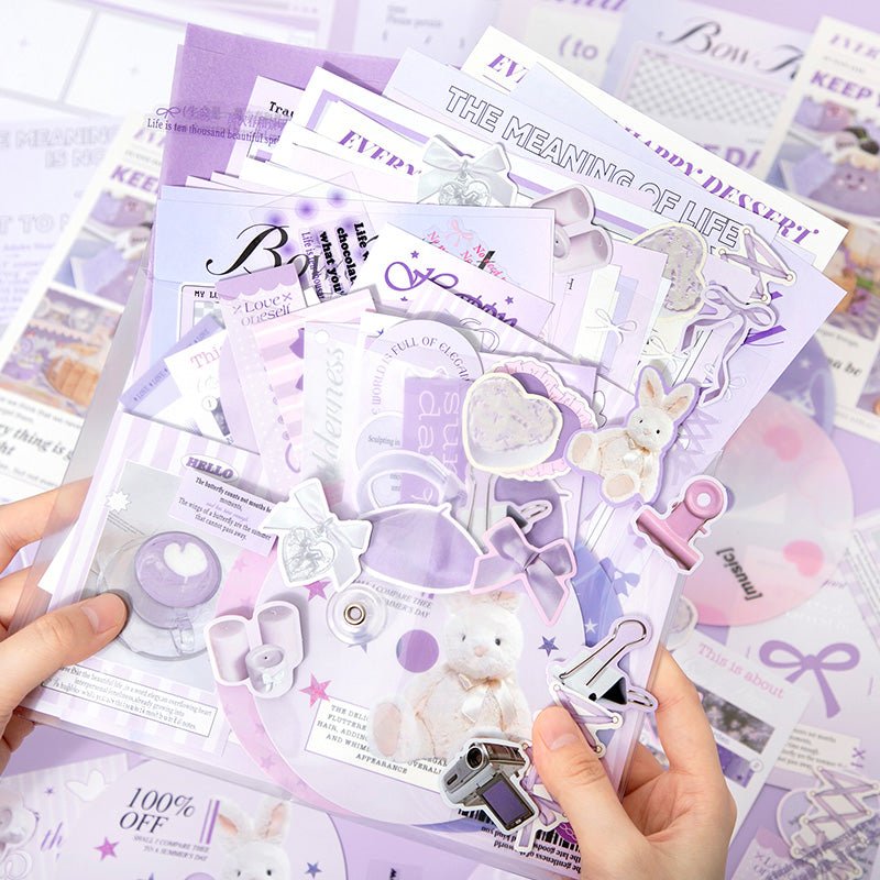Love Story ~ Clear Folder Journaling / Scrapbooking Pack - The Kawaii Nest
