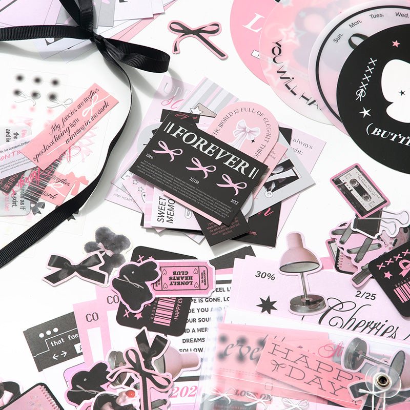 Love Story ~ Clear Folder Journaling / Scrapbooking Pack - The Kawaii Nest