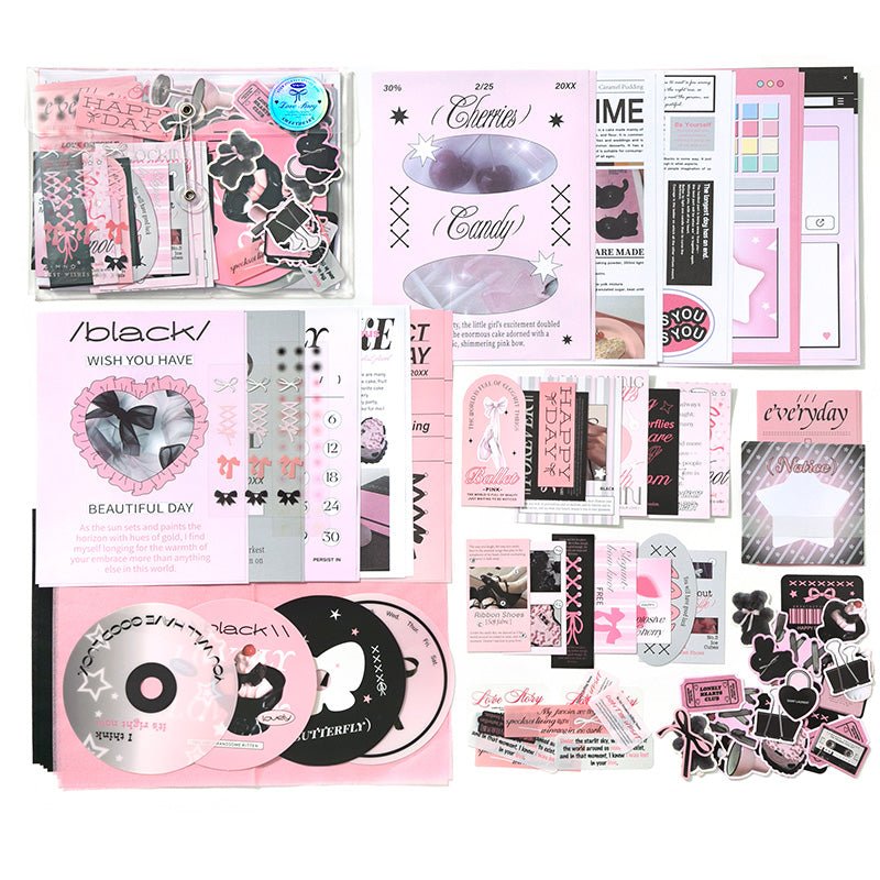 Love Story ~ Clear Folder Journaling / Scrapbooking Pack - The Kawaii Nest