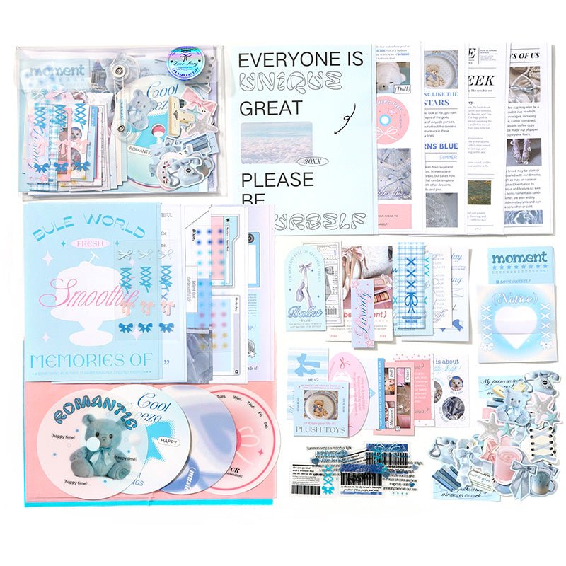 Love Story ~ Clear Folder Journaling / Scrapbooking Pack - The Kawaii Nest