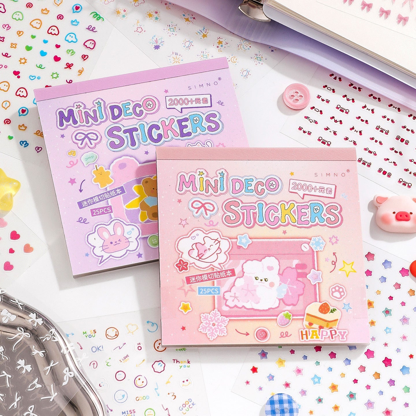 Mini Deco Stickers - The Kawaii Nest