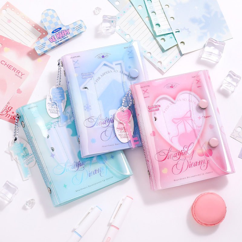 Mini Notebook Binders - The Kawaii Nest
