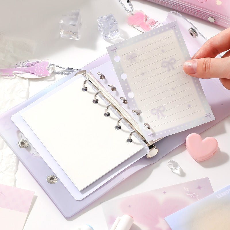 Mini Notebook Binders - The Kawaii Nest