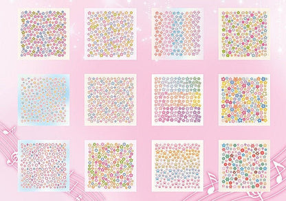 Mini Star Sticker Books – Matte & Holographic Pages - The Kawaii Nest