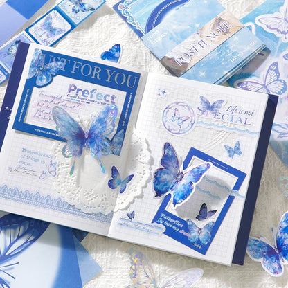 Moonlight Serenade ~ Butterfly Journal Set - The Kawaii Nestjournals