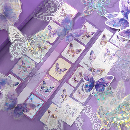 Moonlight Serenade ~ Butterfly Journal Set - The Kawaii Nestjournals