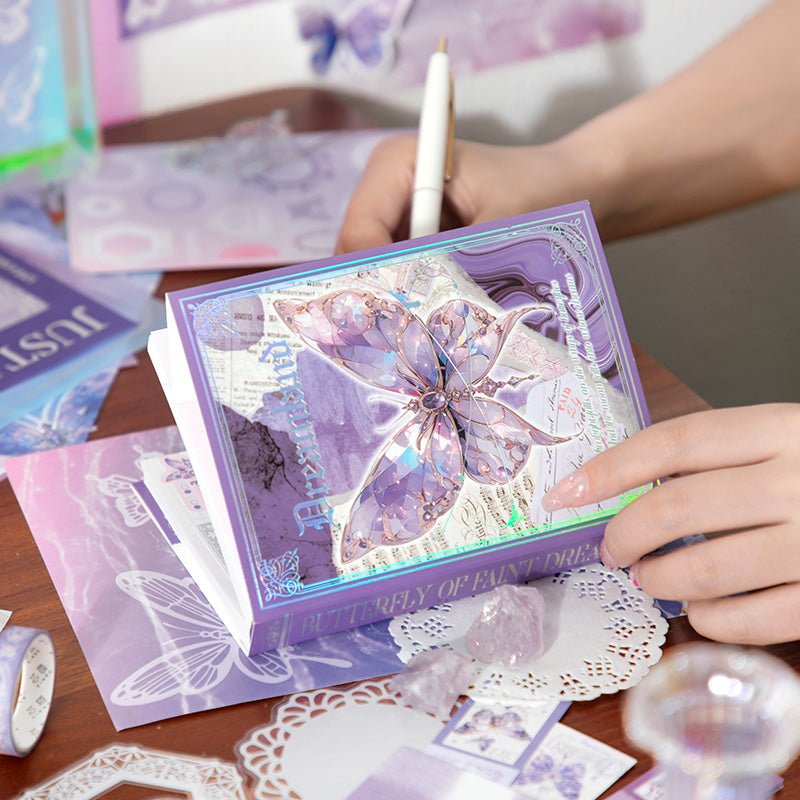 Moonlight Serenade ~ Butterfly Journal Set - The Kawaii Nestjournals