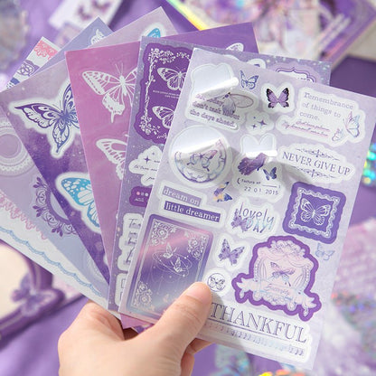Moonlight Serenade ~ Butterfly Journal Set - The Kawaii Nestjournals