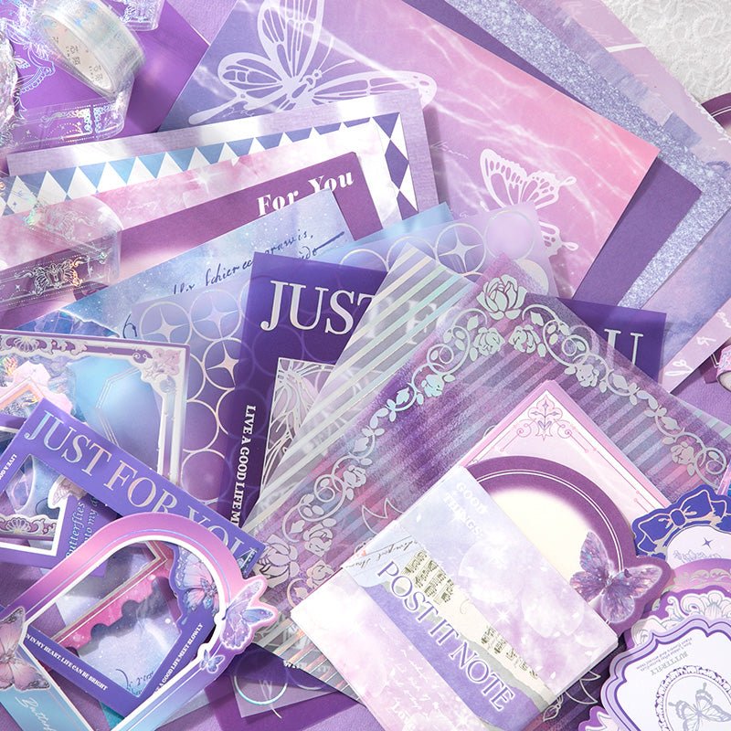 Moonlight Serenade ~ Butterfly Journal Set - The Kawaii Nestjournals