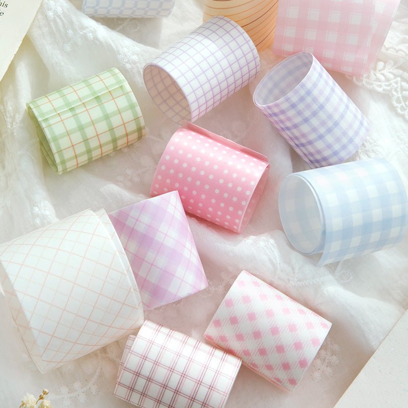 Pastel Washi Tape Patterns - The Kawaii Nest