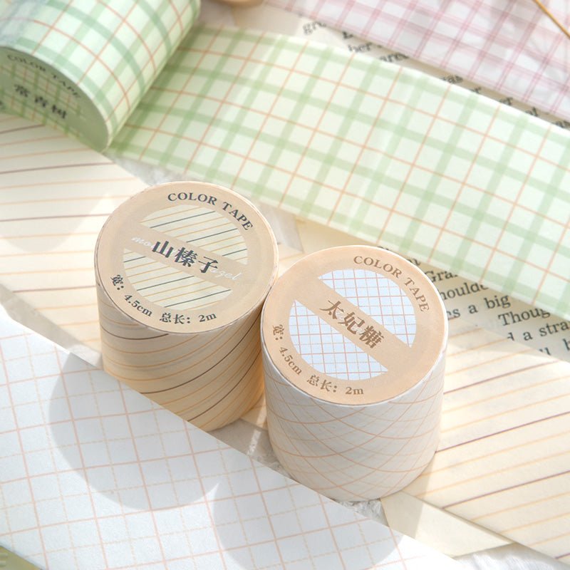 Pastel Washi Tape Patterns - The Kawaii Nest