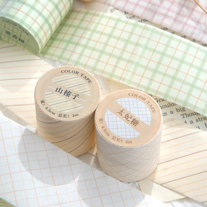 Pastel Washi Tape Patterns - The Kawaii Nest